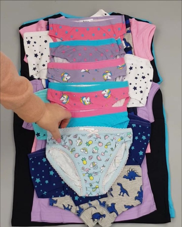 Фотография  198 - Нижнее белье Bon Prix дети#50 шт, ЛОТ №3242 оптом в Махачкале и Дагестане