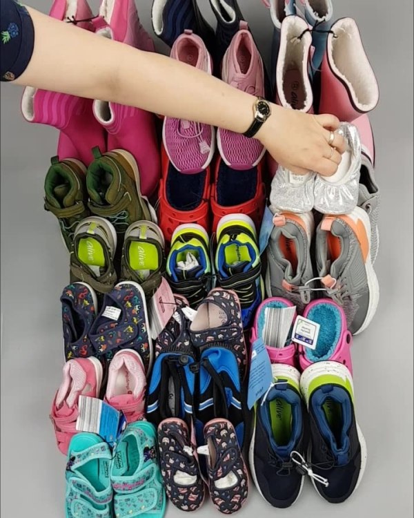 Фотография  542 - Обувь ALDI дети лето#10 кг, ЛОТ №4453 оптом в Махачкале и Дагестане