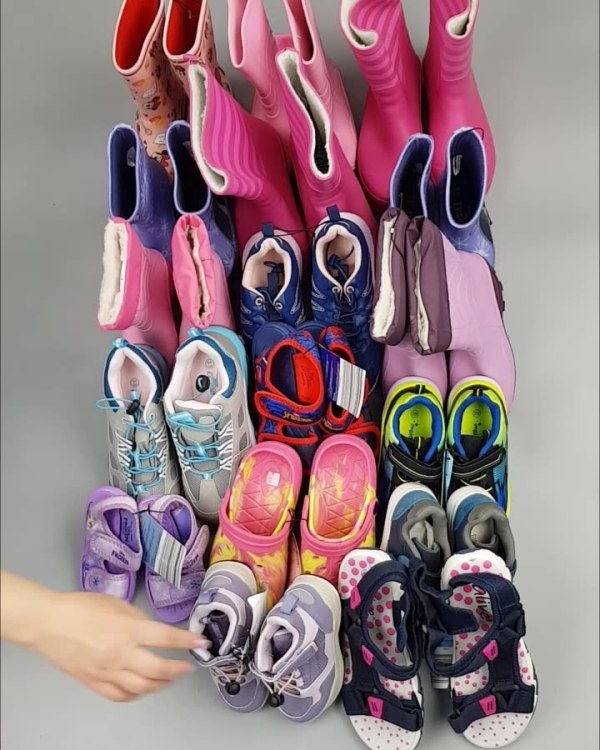 Фотография  501 - Обувь ALDI дети лето#10 кг, ЛОТ №4454 оптом в Махачкале и Дагестане