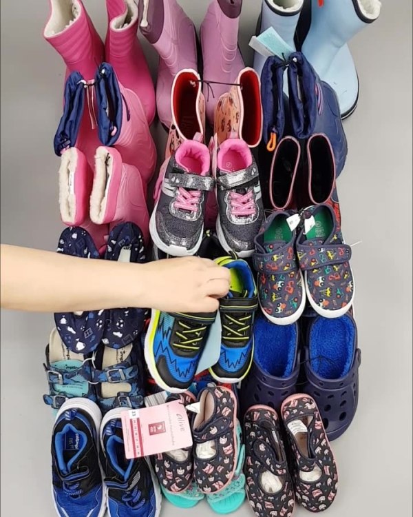 Фотография  464 - Обувь ALDI дети лето#10 кг, ЛОТ №4455 оптом в Махачкале и Дагестане