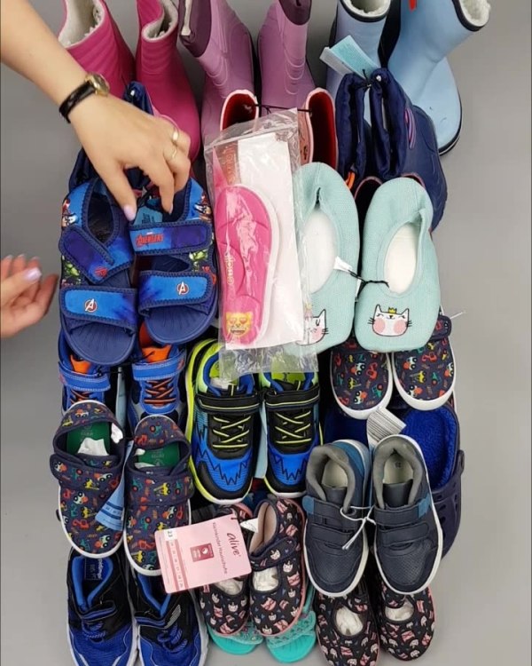 Фотография  810 - Обувь ALDI дети лето#10 кг, ЛОТ №4455 оптом в Махачкале и Дагестане