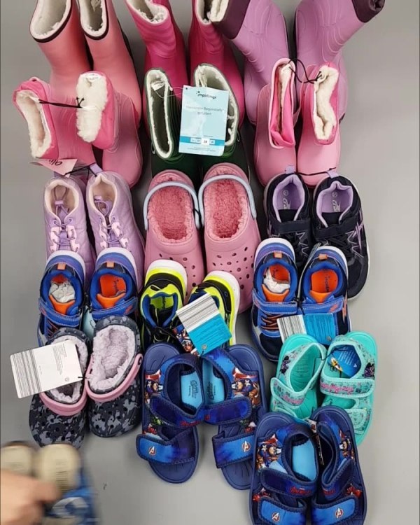 Фотография  894 - Обувь ALDI дети лето#10 кг, ЛОТ №4456 оптом в Махачкале и Дагестане