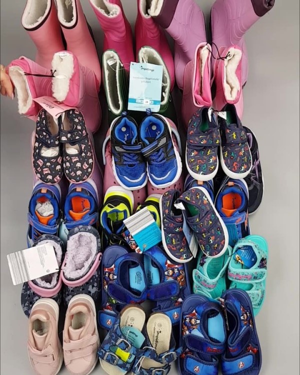 Фотография  538 - Обувь ALDI дети лето#10 кг, ЛОТ №4456 оптом в Махачкале и Дагестане