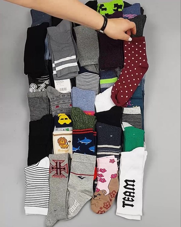 Фотография  584 - Носки дети СТОК зима#5 кг, ЛОТ №4870 оптом в Махачкале и Дагестане