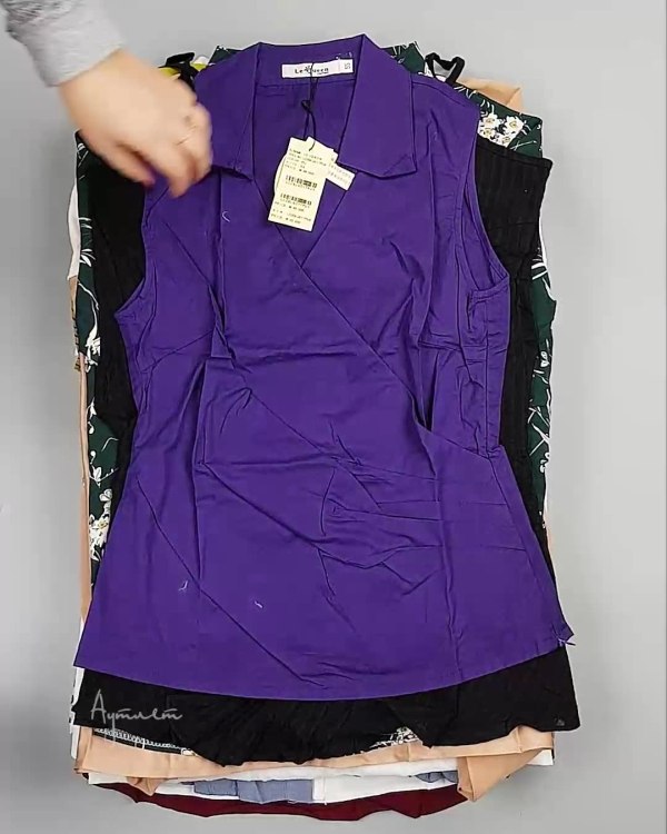 Фотография  647 - Блузки Корея#20 шт, ЛОТ №5621 оптом в Махачкале и Дагестане