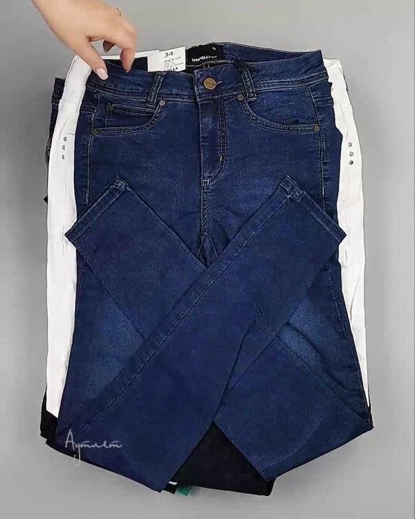 Фотография  670 - Джинсы DK Company 022024#10 кг, ЛОТ №5946 оптом в Махачкале и Дагестане