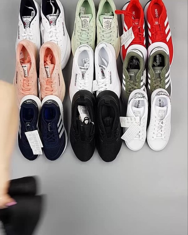Фотография  488 - Кроссовки Adidas+Reebok#15 шт, ЛОТ №6145 оптом в Махачкале и Дагестане