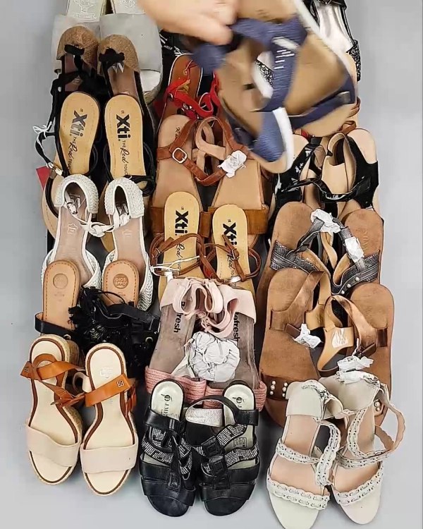 Фотография  535 - Обувь босоножки#10,9 кг, ЛОТ №6361 оптом в Махачкале и Дагестане