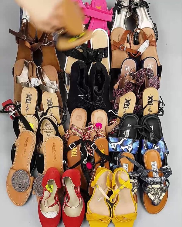 Фотография  573 - Обувь босоножки#11,2 кг, ЛОТ №6362 оптом в Махачкале и Дагестане