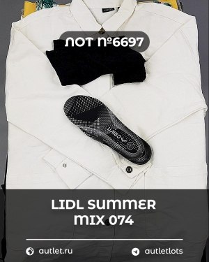 Купить LIDL Summer mix 074#15 кг, ЛОТ №6697 оптом в Махачкале и Дагестане
