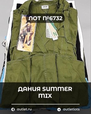 Купить ДАНИЯ Summer mix 24#15 кг, ЛОТ №6732 оптом в Махачкале и Дагестане