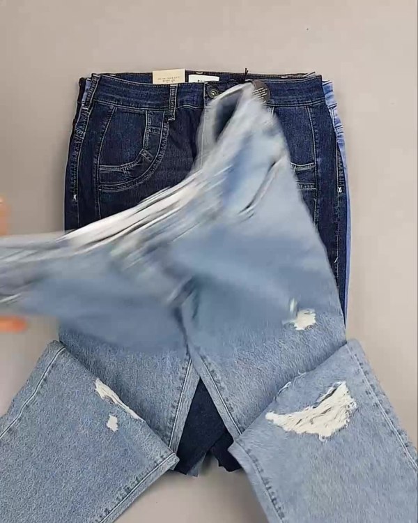 Фотография  923 - Джинсы женские Дания#10 кг, ЛОТ №6762 оптом в Махачкале и Дагестане