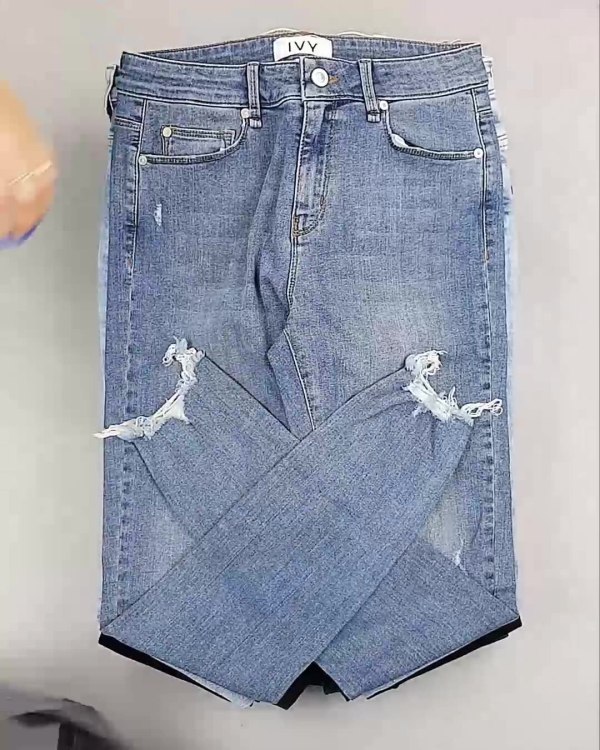 Фотография  814 - Джинсы женские Дания#10 кг, ЛОТ №6764 оптом в Махачкале и Дагестане