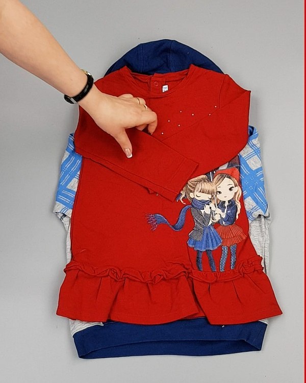 Фотография  729 - А 92382  Детский микс W (Medium rummage )#25 кг оптом в Махачкале и Дагестане