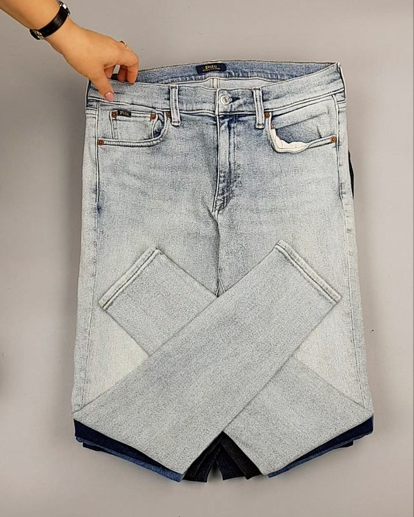 Фотография  698 - Cream Джинсы женские#25 кг оптом в Махачкале и Дагестане