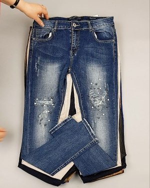 Купить А 82202 Брюки женские (Fashion&Skinny Pants)#25 кг оптом в Махачкале и Дагестане