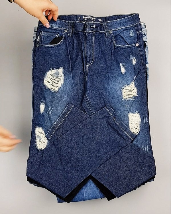 Фотография  493 - Cream Джинсы женские#25 кг оптом в Махачкале и Дагестане