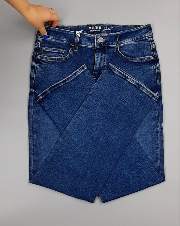 Фотография  514 - Джинсы MUSTANG м/ж#5 кг, ЛОТ №6960 оптом в Махачкале и Дагестане