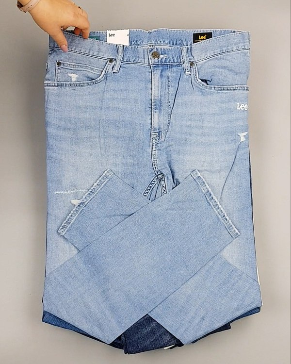 Фотография  599 - Джинсы LEE м/ж#7,5 кг, ЛОТ №7031 оптом в Махачкале и Дагестане