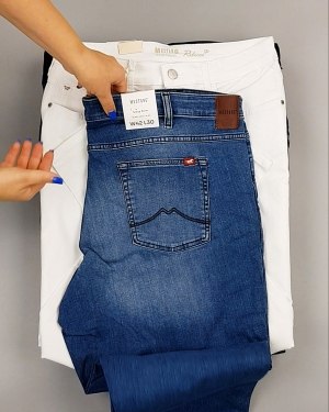 Фотография  592 - Джинсы MUSTANG м/ж#5 кг, ЛОТ №6961 оптом в Махачкале и Дагестане