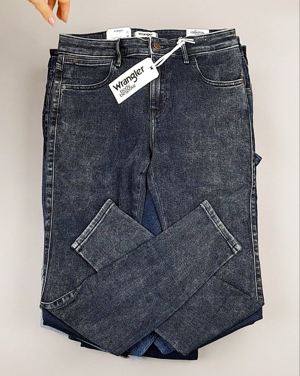 Фотография  773 - Джинсы WRANGLER м/ж#8,1 кг, ЛОТ №7011 оптом в Махачкале и Дагестане