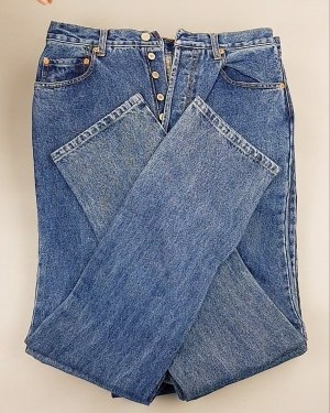 Фотография  473 - Джинсы LEVIS муж #7,7 кг, ЛОТ №7016 оптом в Махачкале и Дагестане