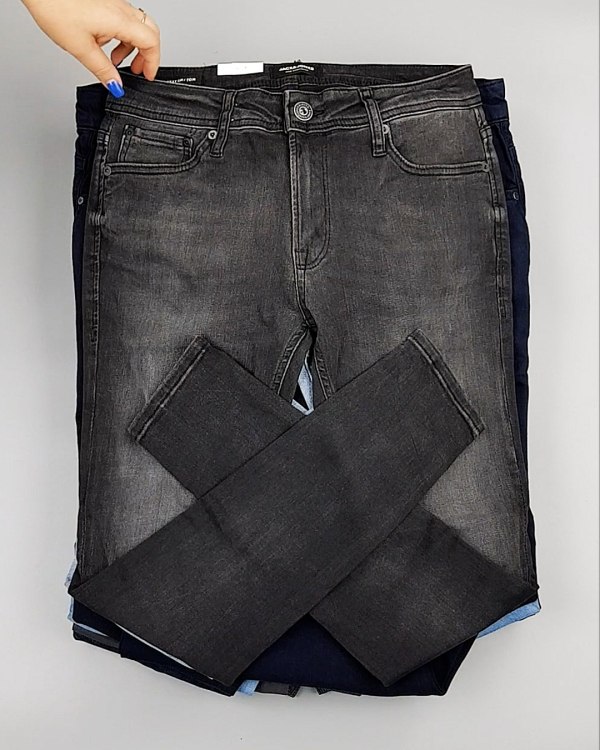 Фотография  605 - Брюки + джинсы JACK JONES 094#10 кг, ЛОТ №6962 оптом в Махачкале и Дагестане