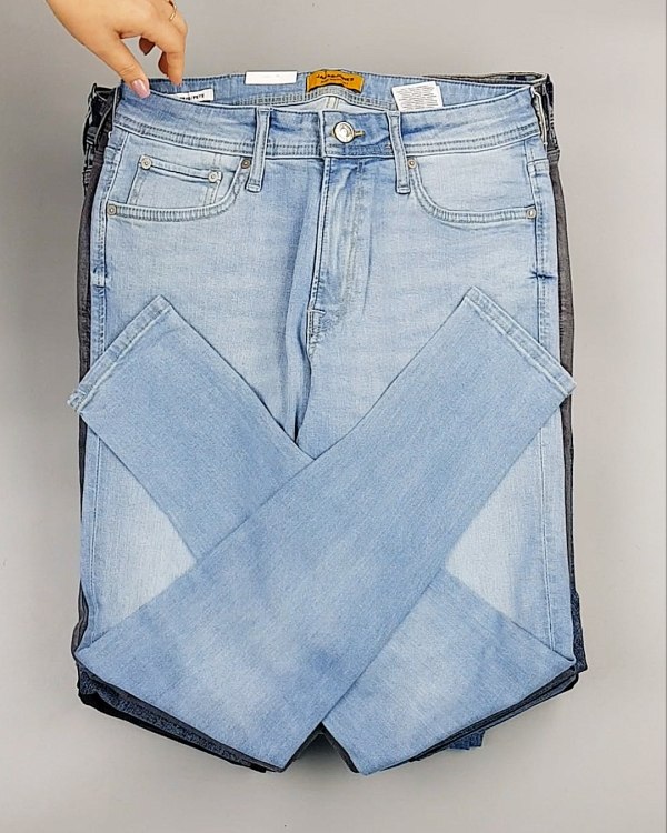 Фотография  804 - Джинсы JACK JONES 094#10 кг, ЛОТ №6977 оптом в Махачкале и Дагестане