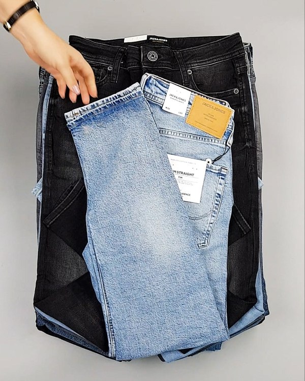 Фотография  821 - Джинсы JACK JONES 094#10 кг, ЛОТ №6977 оптом в Махачкале и Дагестане