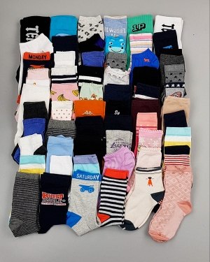 Купить Носки дети СТОК лето#5 кг, ЛОТ №6993 оптом в Махачкале и Дагестане