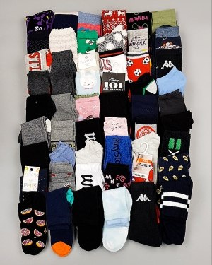 Купить Носки дети СТОК зима#5 кг, ЛОТ №6988 оптом в Махачкале и Дагестане