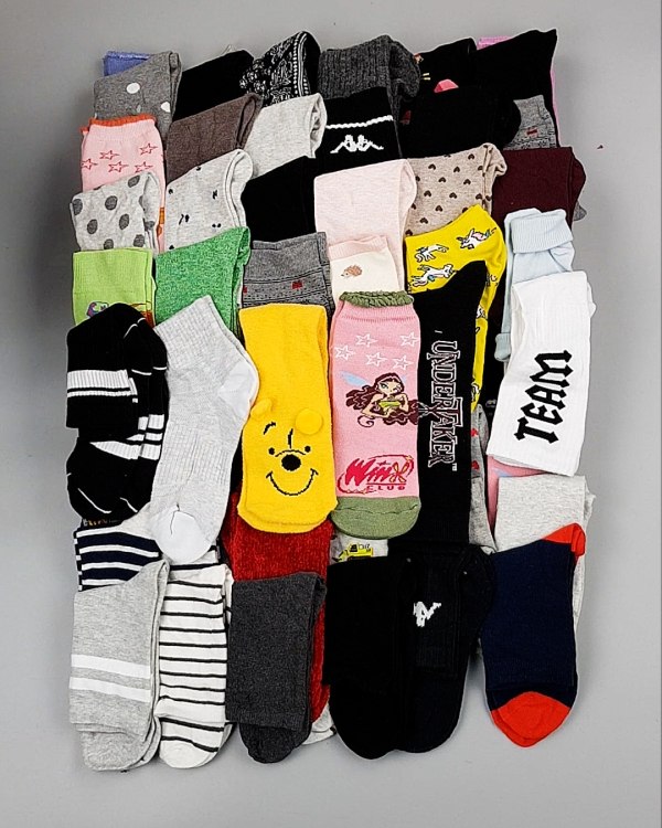 Фотография  153 - Носки дети СТОК зима#5 кг, ЛОТ №6989 оптом в Махачкале и Дагестане