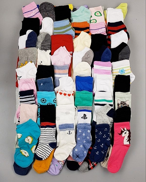 Фотография  383 - Носки дети СТОК лето#5 кг, ЛОТ №6992 оптом в Махачкале и Дагестане