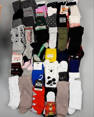 Фотография  672 - Носки дети СТОК зима#5 кг, ЛОТ №6986 оптом в Махачкале и Дагестане