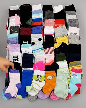 Фотография  211 - Носки дети СТОК лето#5 кг, ЛОТ №6993 оптом в Махачкале и Дагестане