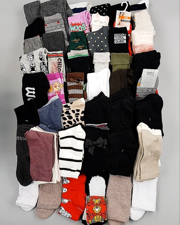 Фотография  805 - Носки дети СТОК зима#5 кг, ЛОТ №6986 оптом в Махачкале и Дагестане