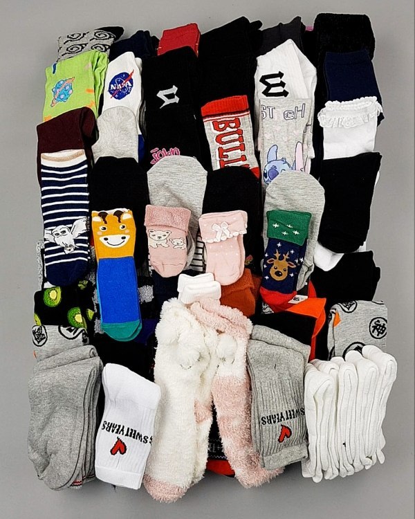 Фотография  843 - Носки дети СТОК зима#5 кг, ЛОТ №6989 оптом в Махачкале и Дагестане