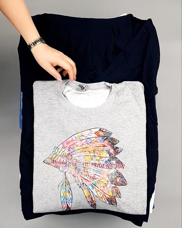 Фотография  408 - Толстовки м/ж (Sweat Tops)#20 кг, ЛОТ №7434 оптом в Махачкале и Дагестане