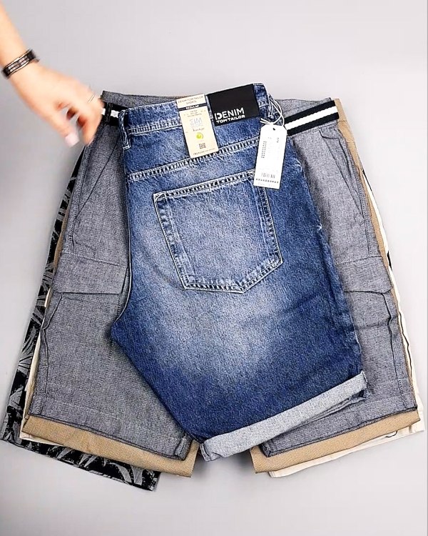 Фотография  592 - Шорты мужские TOM TAILOR 124#3,75 кг, ЛОТ №7601 оптом в Махачкале и Дагестане