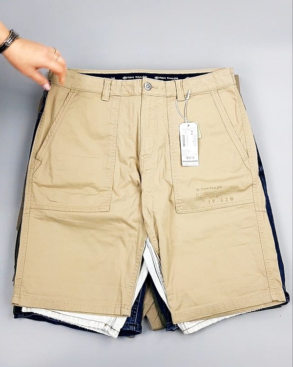 Фотография  226 - Шорты мужские TOM TAILOR 124#3,75 кг, ЛОТ №7600 оптом в Махачкале и Дагестане