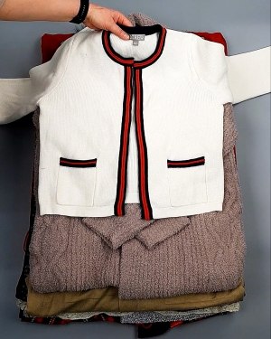 Фотография  202 - Кардиганы СТОК CAN 084#7 кг, ЛОТ №7672 оптом в Махачкале и Дагестане