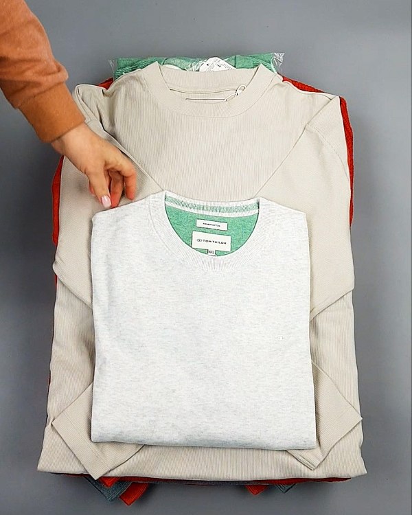 Фотография  921 - Джемпера легкие мужские TOM TAILOR 124#8,7 кг, ЛОТ №7606 оптом в Махачкале и Дагестане