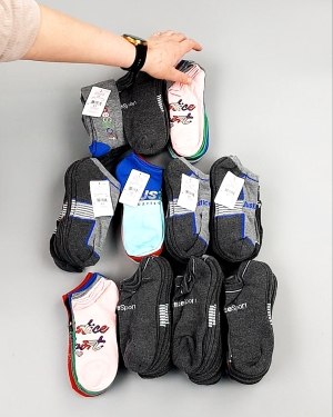 Фотография  888 - Носки дети лето CAN 084#5 кг, ЛОТ №8001 оптом в Махачкале и Дагестане