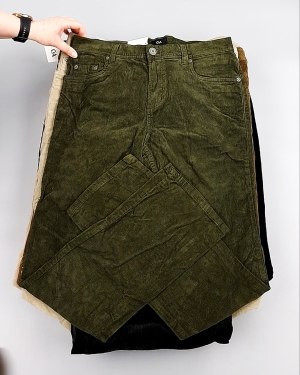 Фотография  887 - Брюки вельветовые м/ж C&A 025#10 кг, ЛОТ №8031 оптом в Махачкале и Дагестане