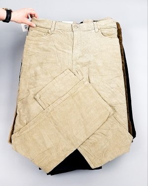 Фотография  610 - Брюки вельветовые м/ж C&A 025#10 кг, ЛОТ №8031 оптом в Махачкале и Дагестане