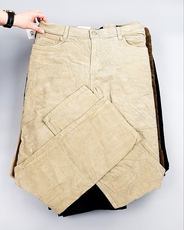 Фотография  489 - Брюки вельветовые м/ж C&A 025#10 кг, ЛОТ №8031 оптом в Махачкале и Дагестане