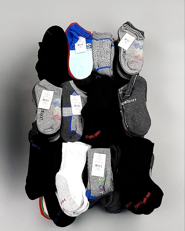 Фотография  992 - Носки дети лето CAN 084#5 кг, ЛОТ №8001 оптом в Махачкале и Дагестане