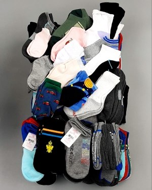 Фотография  439 - Носки дети лето CAN 084#5 кг, ЛОТ №8000 оптом в Махачкале и Дагестане