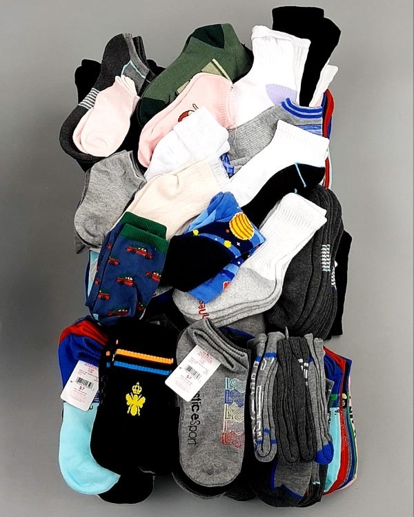 Фотография  377 - Носки дети лето CAN 084#5 кг, ЛОТ №8000 оптом в Махачкале и Дагестане