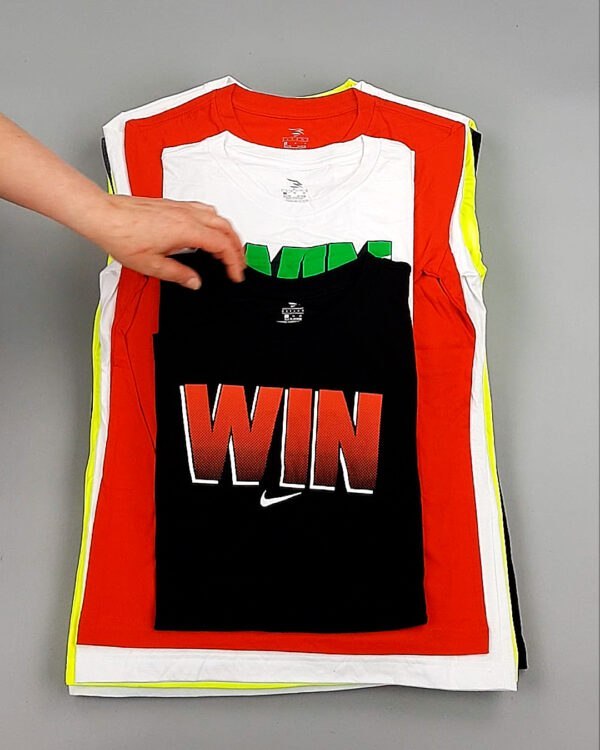 Фотография  834 - Футболки детские NIKE CAN 084#5 кг, ЛОТ №8297 оптом в Махачкале и Дагестане